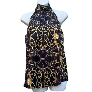 NWT J. McLaughlin Melina silk halter blouse